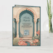 Oude Lotusvijver Rustic Indiaas Paleis Bruiloft (Achterkant)