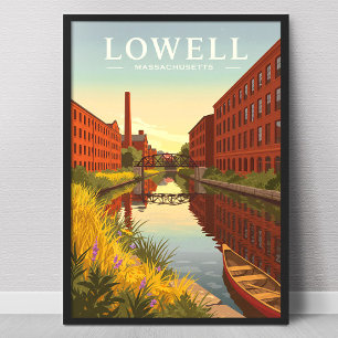 Oude Lowell Massachusetts Poster