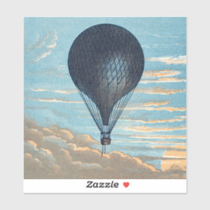 Oude Luchtballon Hemel Kinderkamer Kunst Sticker