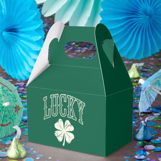 Oude Lucky Clover St. Patrick's Day  Bedankdoosjes (Feest)
