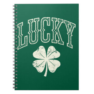 Oude Lucky Clover St. Patrick's Day  Notitieboek