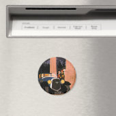 Oude luxe reis, elegante cabriolet magneet (Insitu (Vaatwasser))