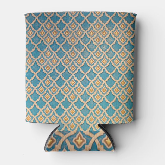 Oude luxe Turks Ornament ontwerp Blikjeskoeler (Voorkant)