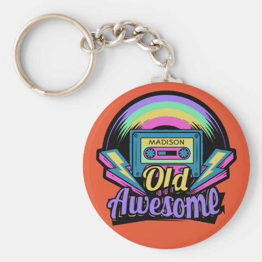 Oude maar Geweldige sleutelketens van de douanenaa Sleutelhanger (Voorkant)