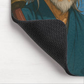 Oude maar niet onschadelijke Samurai Muismat (Hoek)