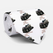 Oude, maar niet vergeten truckers stropdas (Opgerold)