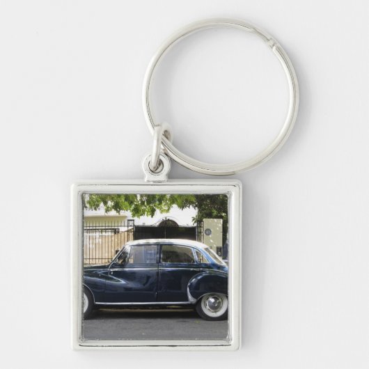 Oude maar zeer goed onderhouden Audi auto. Sleutelhanger (Voorkant)