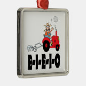 oude macdonald eieio cartoon metalen ornament (Rechts)