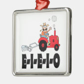 oude macdonald eieio cartoon metalen ornament (Links)