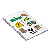 Oude Macdonald had een Boerderij Mijn Boerderij le Notitieboek (Rechterzijde)