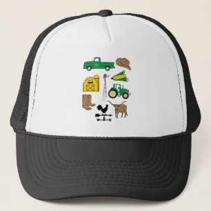 Oude Macdonald had een Boerderij Mijn Boerderij le Trucker Pet
