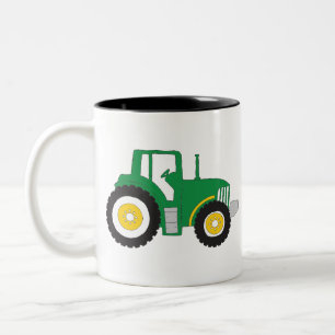Oude Macdonald had een Boerderij Mijn Boerderij le Tweekleurige Koffiemok