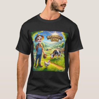 Oude MacDonald's Farmyard â€"Een gezond avontuur T-shirt