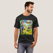 Oude MacDonald's Farmyard â€"Een gezond avontuur T-shirt (Voorkant volledig)
