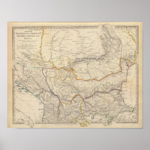 Oude Macedonië, Thracia, Illyria Poster