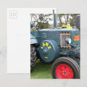 Oude machines en toestellen voor boerderij van vin briefkaart (Voorkant / Achterkant)