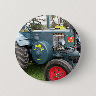 Oude machines en toestellen voor boerderij van vin ronde button 5,7 cm