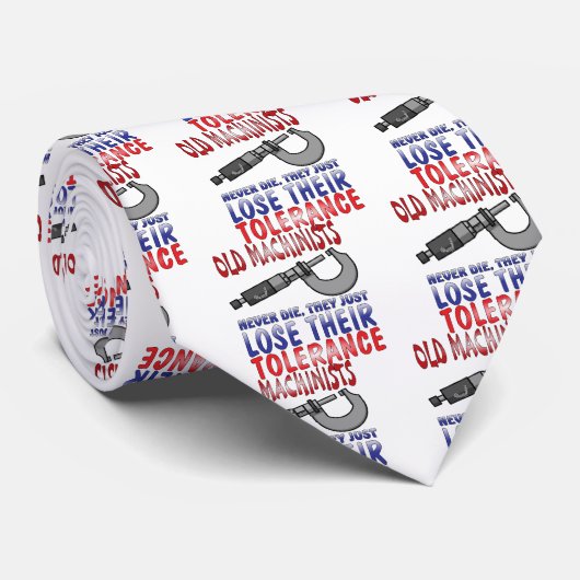 Oude Machinisten Epitaph Stropdas (Opgerold)