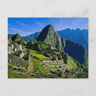 Oude Machu Picchu, laatste toevluchtsoord van de 2 Briefkaart