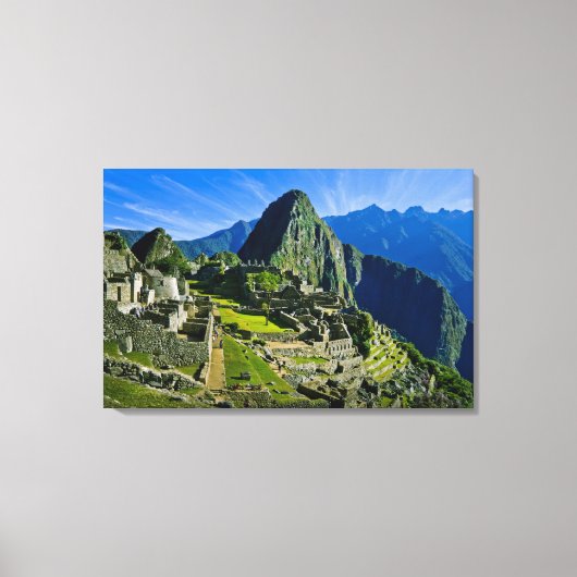 Oude Machu Picchu, laatste toevluchtsoord van de 2 Canvas Afdruk (Voorkant)