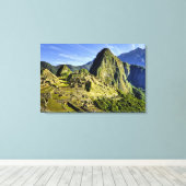 Oude Machu Picchu, laatste toevluchtsoord van de Canvas Afdruk (Insitu (Houten vloer))