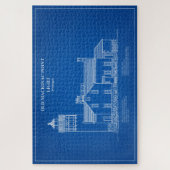 Oude Mackinac Point Light - Michigan - AD Legpuzzel (Verticaal)