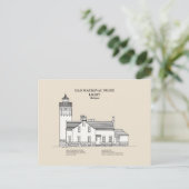 Oude Mackinac Point Light - Michigan - SBD Briefkaart (Staand voorkant)