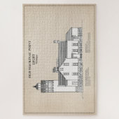 Oude Mackinac Point Light - Michigan - SBD Legpuzzel (Verticaal)