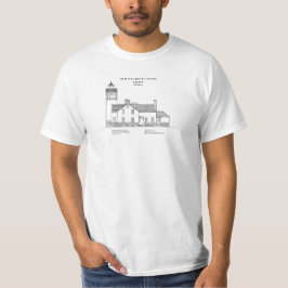 Oude Mackinac Point Light - Michigan - SBD T-shirt