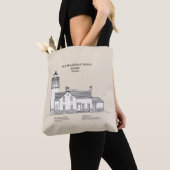 Oude Mackinac Point Light - Michigan - SBD Tote Bag (Dichtbij)