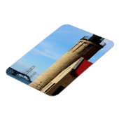 Oude Mackinac Point Vuurtoren en Mackinac Bridge Magneet (Linkerzijde)