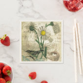 Oude madeliefjes servetten (Insitu)