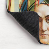 Oude Magie Poster, Alexander, de Man Die het Weet Muismat (Hoek)