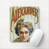 Oude Magie Poster, Alexander, de Man Die het Weet Muismat (Met muis)