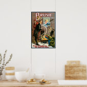 Oude Magie Poster, Borstel, Koning der Tovenaars Poster (Keuken)