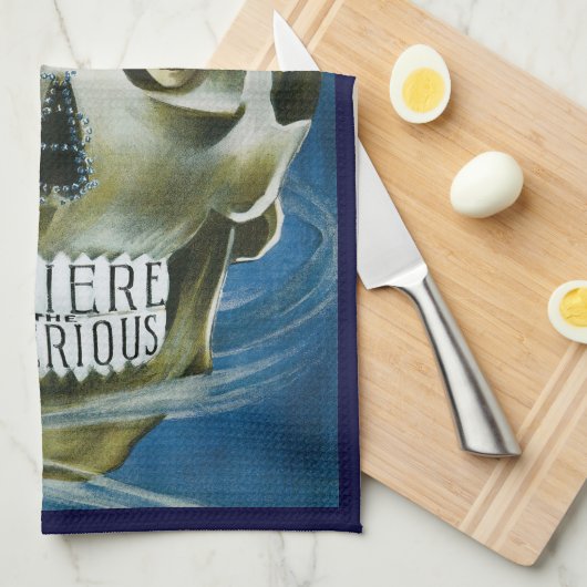 Oude Magie Poster, De Biere de Mysterieuze Theedoek (Quarter Fold)