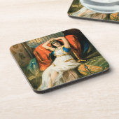 Oude Magie Poster, Goochelaar Frederick Bancroft Bier Onderzetter (Linkerzijde)