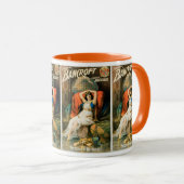 Oude Magie Poster, Goochelaar Frederick Bancroft Mok (Voorkant rechts)