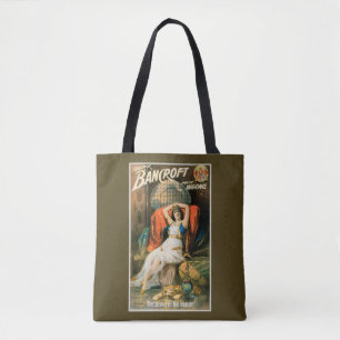Oude Magie Poster, Goochelaar Frederick Bancroft Tote Bag