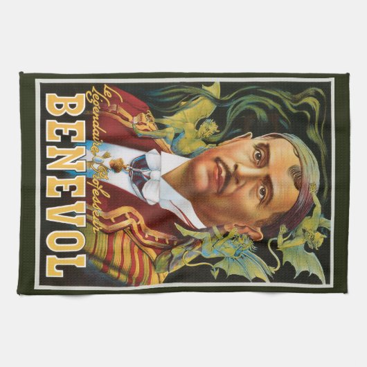 Oude Magie Poster, Legendarische Professor Benevol Theedoek (Horizontaal)