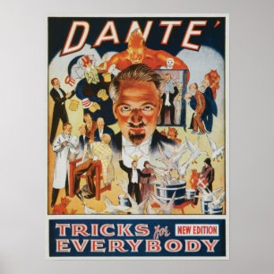 Oude Magieposter, Dante de Magiër Poster