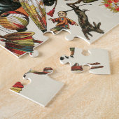 Oude Magieposter, Goochelaar Chung Ling Soo Legpuzzel (Zijkant)