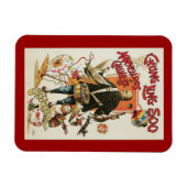 Oude Magieposter, Goochelaar Chung Ling Soo Magneet (Horizontaal)