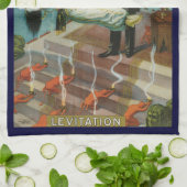 Oude Magieposter, Goochelaar Harry Kellar Theedoek (Gevouwen)