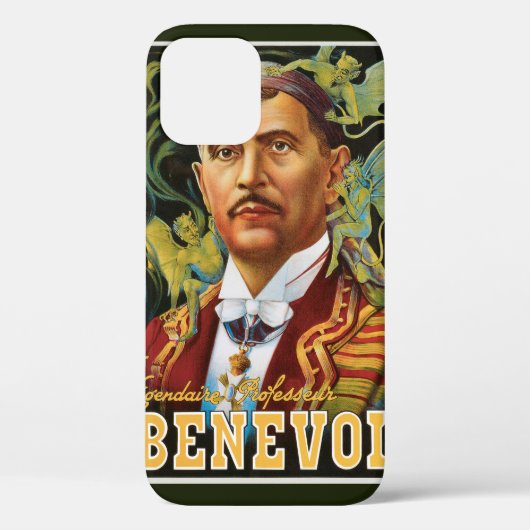 Oude Magieposter, Legendarische Professor Benevol Case-Mate iPhone Case (Achterkant)