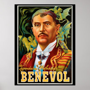Oude Magieposter, Legendarische Professor Benevol Poster