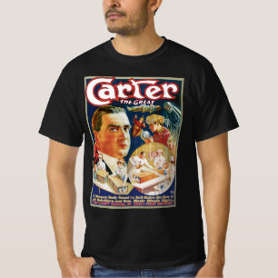 Oude Magieposter, Magiër Carter de Grote T-shirt