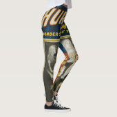 Oude Magieposter, Thurston, De Grote Magiër Leggings (Rechts)