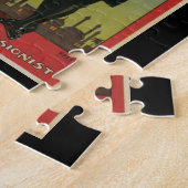 Oude Magische Poster, Brush de Grote Magiër Legpuzzel (Zijkant)