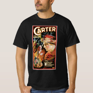 Oude Magische Poster, Carter de Mysterieuze T-shirt